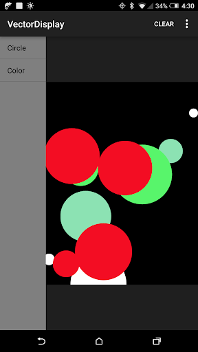 VectorDisplay ekran görüntüsü