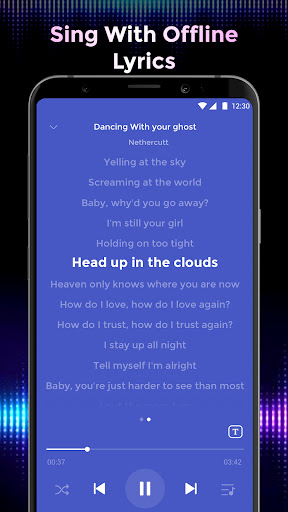 Offline Music Mp3 Player- Muso ekran görüntüsü