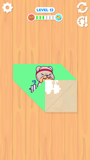 Fold It! Paper Puzzle 3D ekran görüntüsü