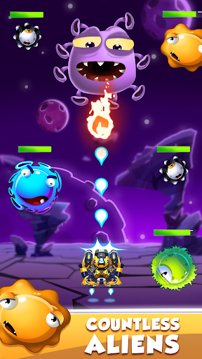 Droid O - Space Shooter Games ekran görüntüsü