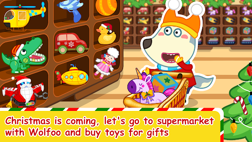 Wolfoo Surprise Christmas Toys ekran görüntüsü
