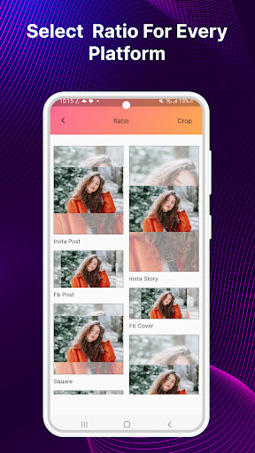 eZy No Crop for Social Media ekran görüntüsü