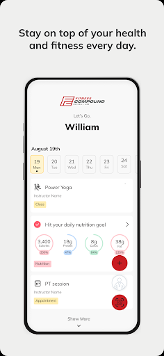 The Fitness Compound App ekran görüntüsü
