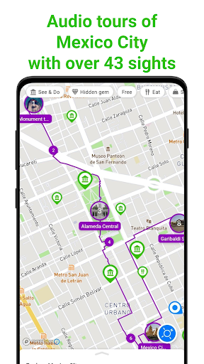 Mexico City SmartGuide ekran görüntüsü