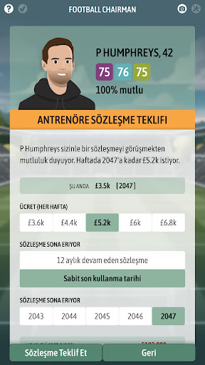 Football Chairman Pro 2 ekran görüntüsü