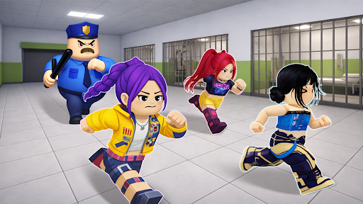 Prison Escape: 3D Obby Parkour ekran görüntüsü