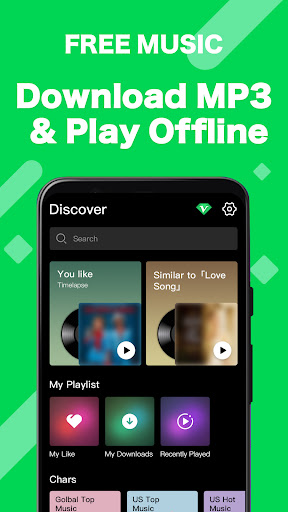 MyMusic - MP3 & Music Download ekran görüntüsü
