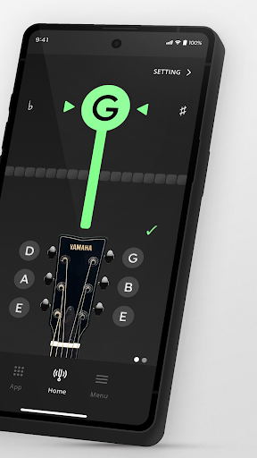 Yamaha Tuner for Guitar-Tuning ekran görüntüsü