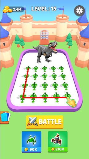 Monster Merge Dinosaur Games ekran görüntüsü