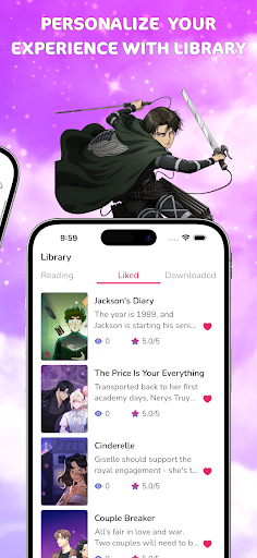 Manga Webtoon: Endless Stories ekran görüntüsü