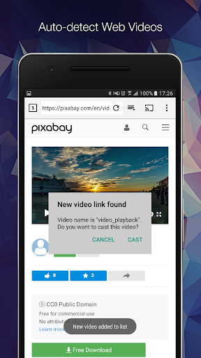 EZ Web Video Cast | Chromecast ekran görüntüsü