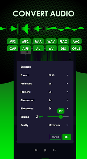 Audio Converter ekran görüntüsü