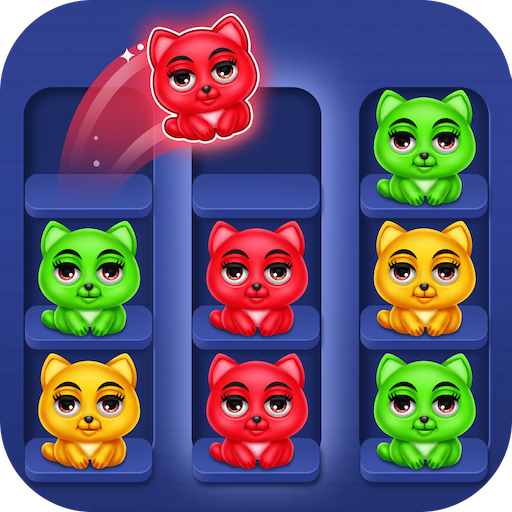 Kitty Sorting 3d - Color Jam