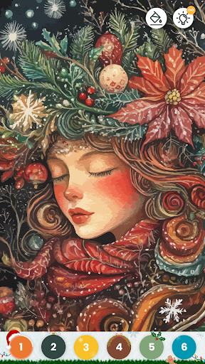 Oil Painting Coloring Book ekran görüntüsü