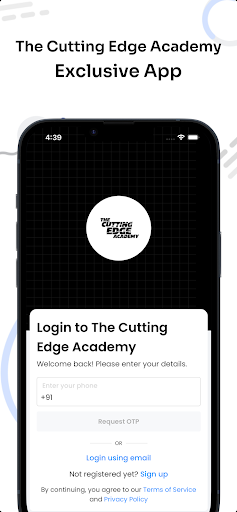 The Cutting Edge Academy ekran görüntüsü