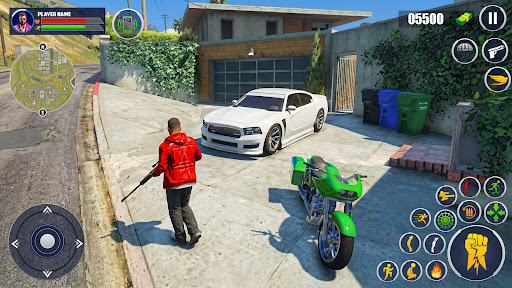 Open World Gangster Car Game ekran görüntüsü