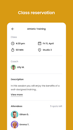 BeDriven Fitness ekran görüntüsü