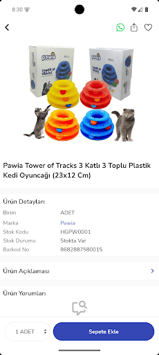 Hepgün Pet Market ekran görüntüsü