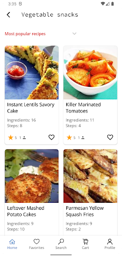 Cooking Recipes ekran görüntüsü