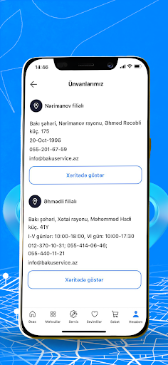 Baku Service Company ekran görüntüsü