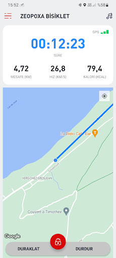 Bisiklet app - Bisiklet Takibi ekran görüntüsü