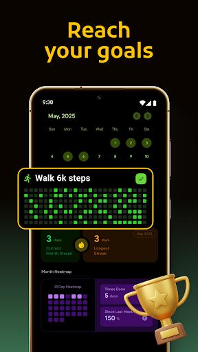 Rise Habit Tracker ekran görüntüsü