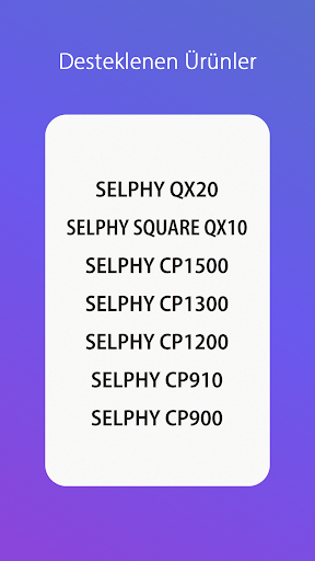 SELPHY Photo Layout ekran görüntüsü