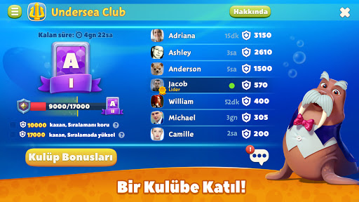 Undersea Solitaire Tripeaks ekran görüntüsü