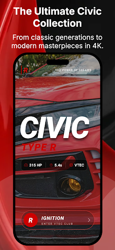 4K Honda Civic Walpapers ekran görüntüsü