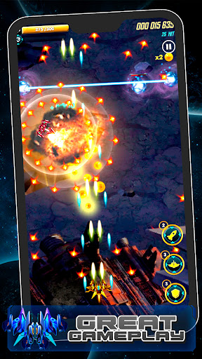 Star Blazer: Alien Storm ekran görüntüsü