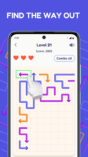 Arrows Out: Escape Puzzle ekran görüntüsü