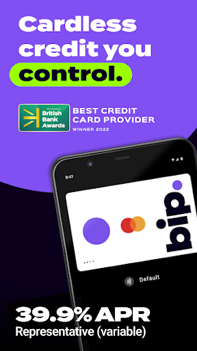 Bip: Cardless credit ekran görüntüsü
