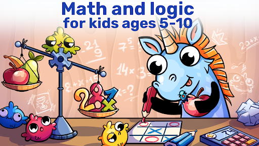 Math & Logic games for kids ekran görüntüsü
