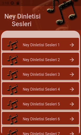 Ney Dinletisi ve Zil Sesleri ekran görüntüsü