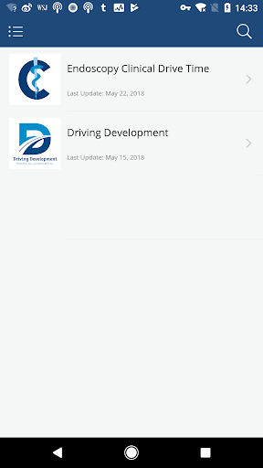 New BSC Podcast App ekran görüntüsü