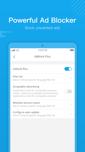 Web Browser - Fast & Privacy ekran görüntüsü
