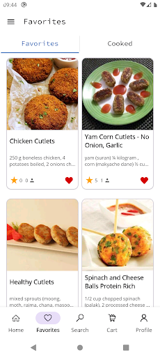 Cutlet recipes ekran görüntüsü