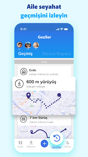 Connected: Aile Konum Takibi ekran görüntüsü