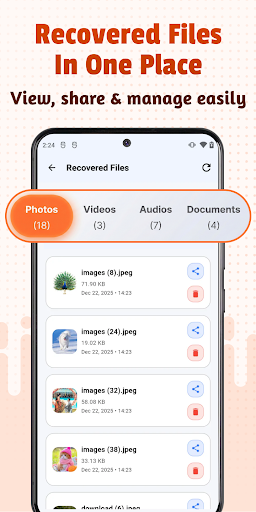 File Recovery - Recover media ekran görüntüsü