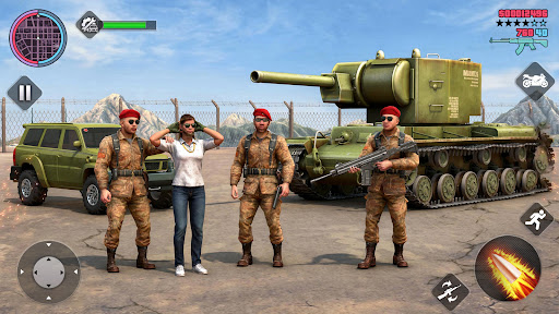 Real Military Gang Crime Wars ekran görüntüsü