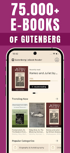Gutenberg | eBook Reader ekran görüntüsü