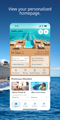 Norwegian Cruise Line ekran görüntüsü