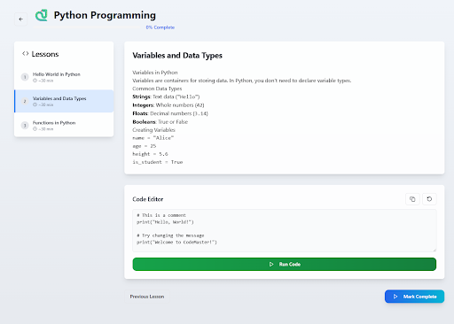 Code Master ekran görüntüsü