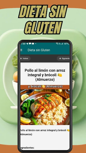 Dieta sin Gluten ekran görüntüsü
