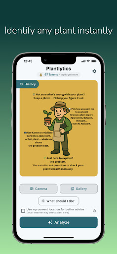 Plantlytics - Plant ID & Care ekran görüntüsü