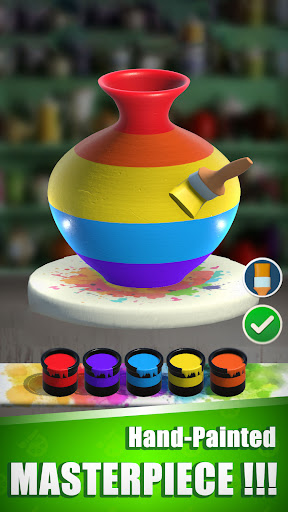 Pot Inc - Clay Pottery Tycoon ekran görüntüsü