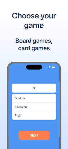 Score Pad - board game tracker ekran görüntüsü