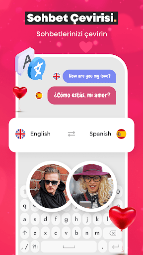 Dating, Eşleş, Mesajlaş, Flört ekran görüntüsü