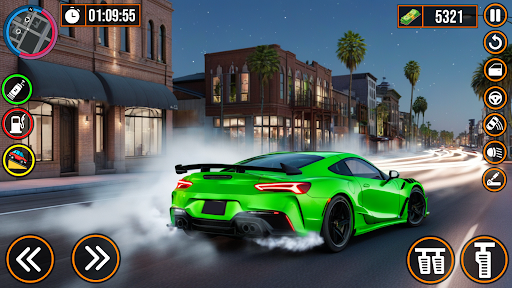 Ultimate Car Drift Racing 3D ekran görüntüsü