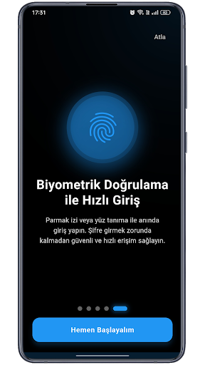 Parola Manager ekran görüntüsü